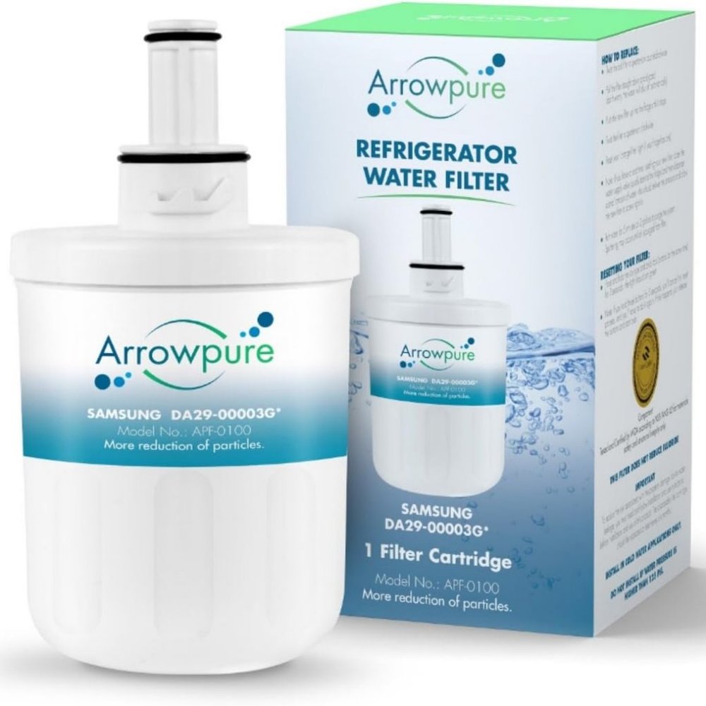Refrigerator Water Filter Replacement by Arrowpure Compatible with Samsung DA29-